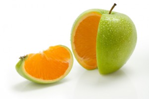 Orange or Apple